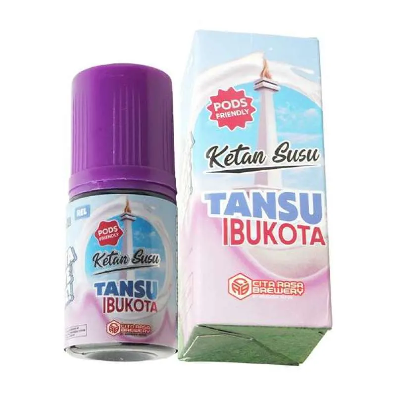 Tansu Ibukota Pods Friendly 30ml - Ketan Susu 10mg
