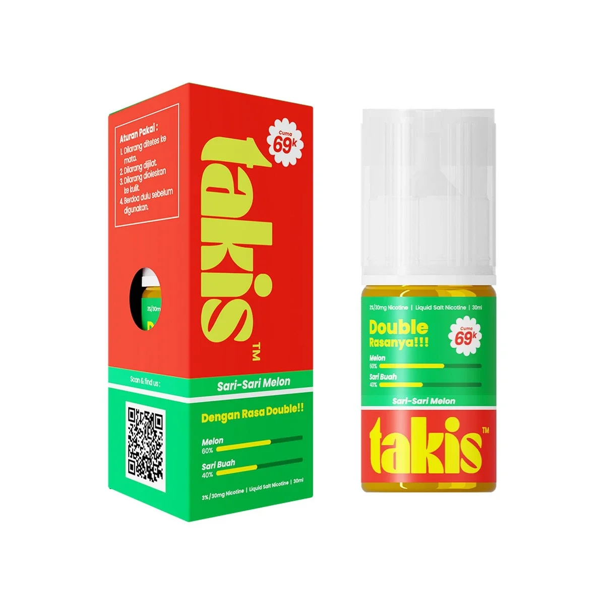 Takis Saltnic Warkop Series 30ml - Sari Sari Melon 30mg