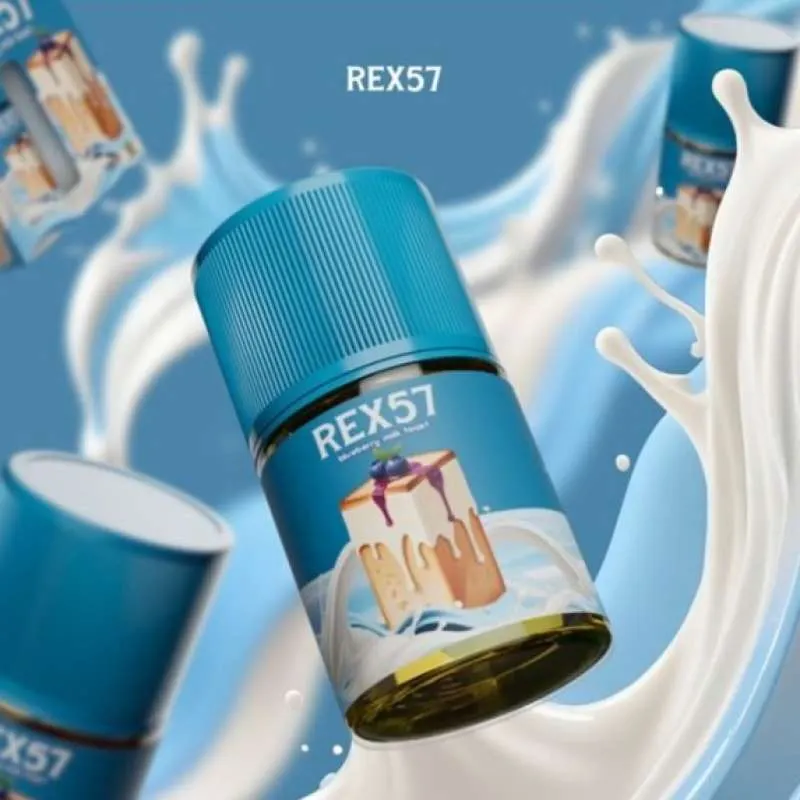 Rex 57 60ml - Blueberry Milk Toast 3mg