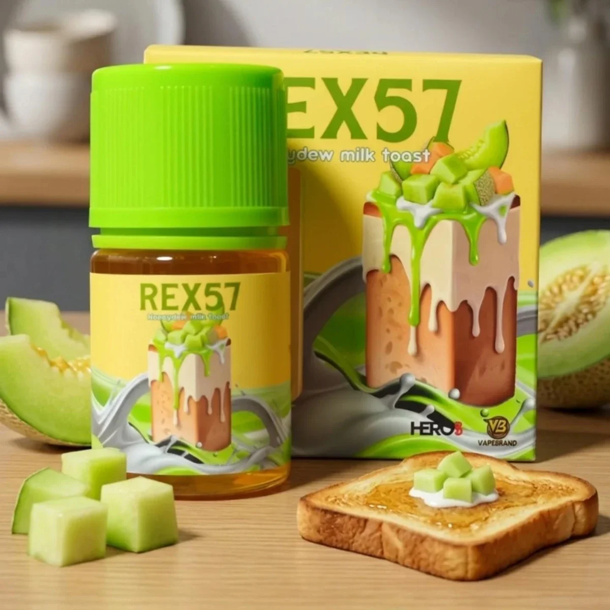 Rex 57 60ml - Honeydew Milk Toast 9mg