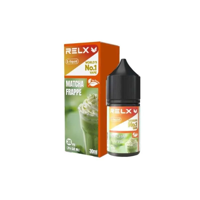 Relx Saltnic Series 30ml - Matcha Frape 30mg