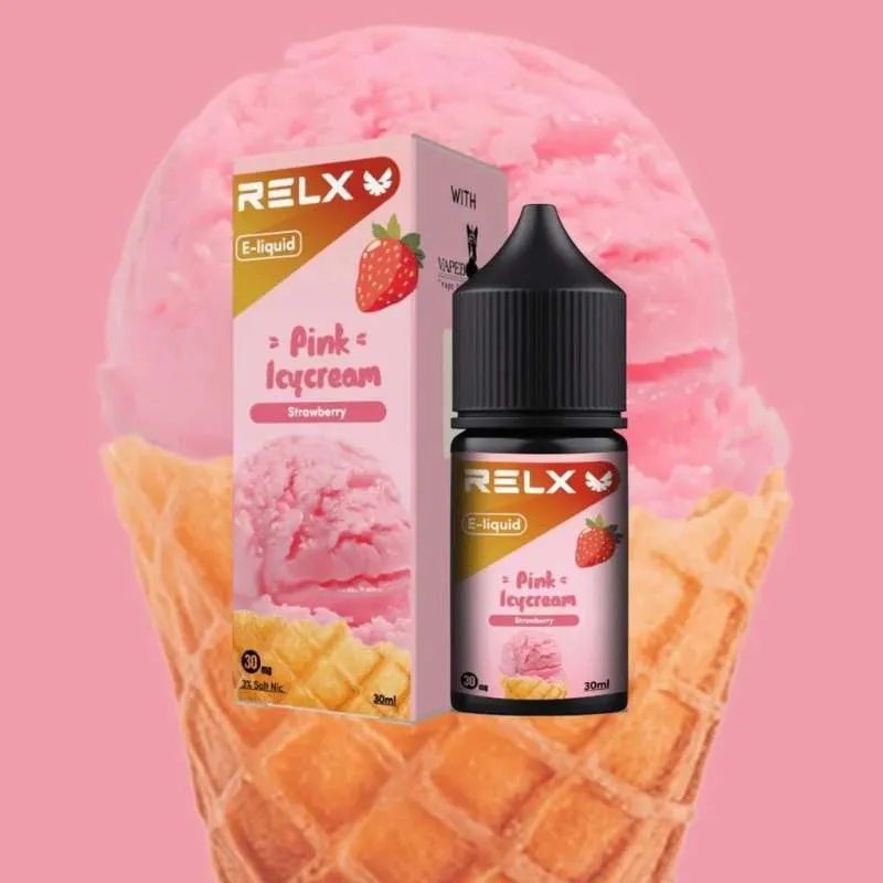 Relx Saltnic Series 30ml - Pink Icy Cream 30mg