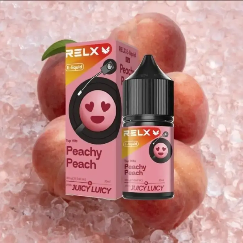 Relx Saltnic Juicy Luicy Series 30ml - Peachy Peach 30mg