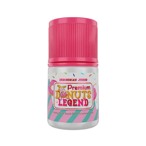 Premium Donuts 60ml - Strawberry 3mg
