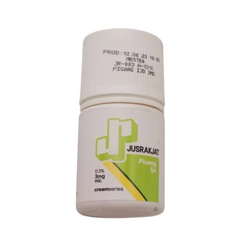 Pisang Ijo 60ml - Pisang Sirup Pandan 6mg