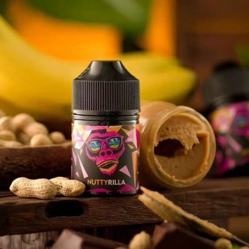 Nutty Rilla 60ml - Peanut Butter Chocolate Banana 6mg