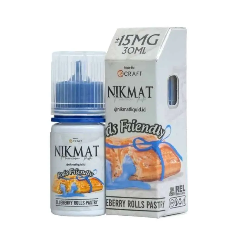 Nikmat 30ml - V2 Blueberry Rolls Pastry 15mg