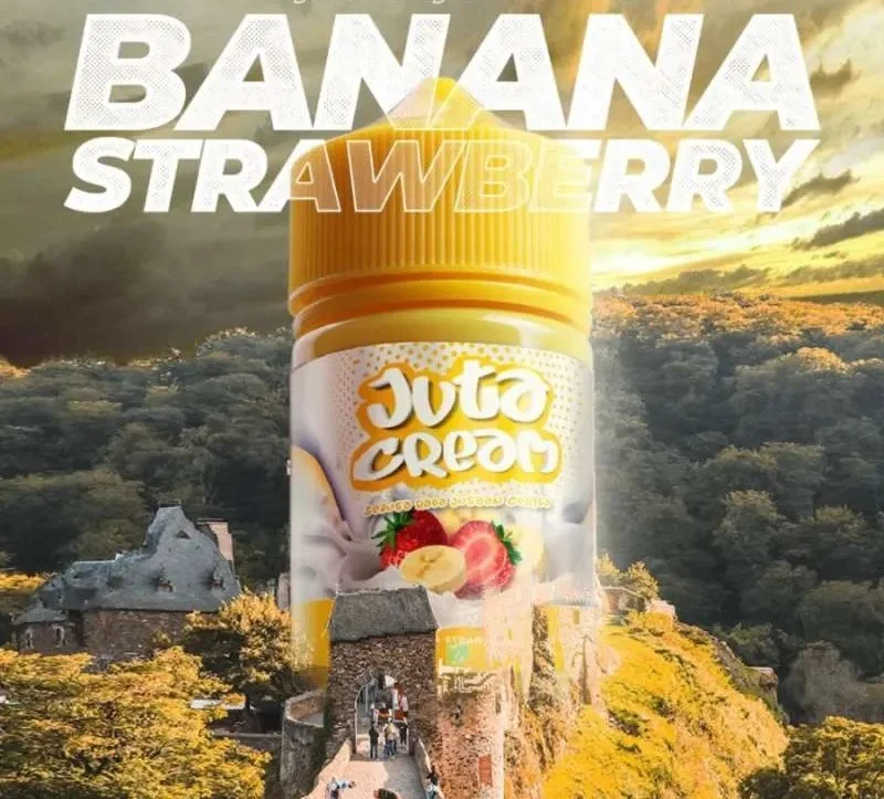 Juta Cream 60ml - Banana Strawberry 3mg