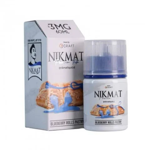 Nikmat 60ml - V2 Blueberry Rolls Pastry 6mg