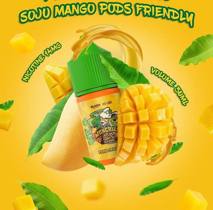 Munchies 30ml - Soju Mango 14mg