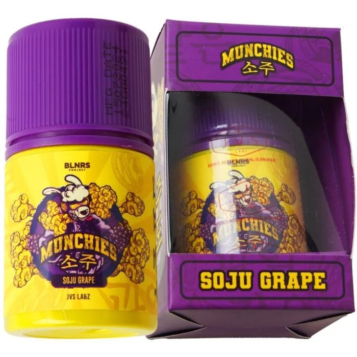 Munchies 60ml - Soju Grape 3mg