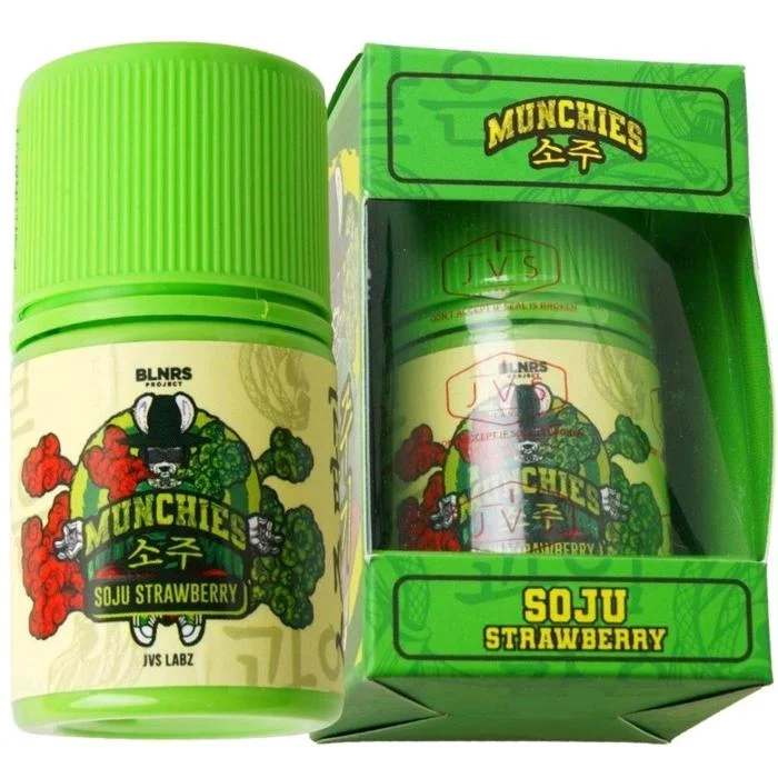 Munchies 60ml - Soju Strawberry 3mg