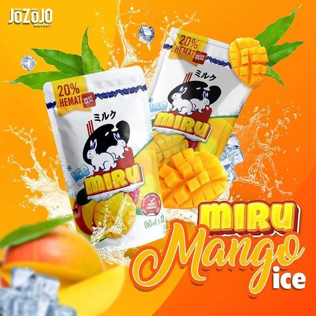 Miru Fruity Ice 60ml - Mango Ice Pouch 3mg