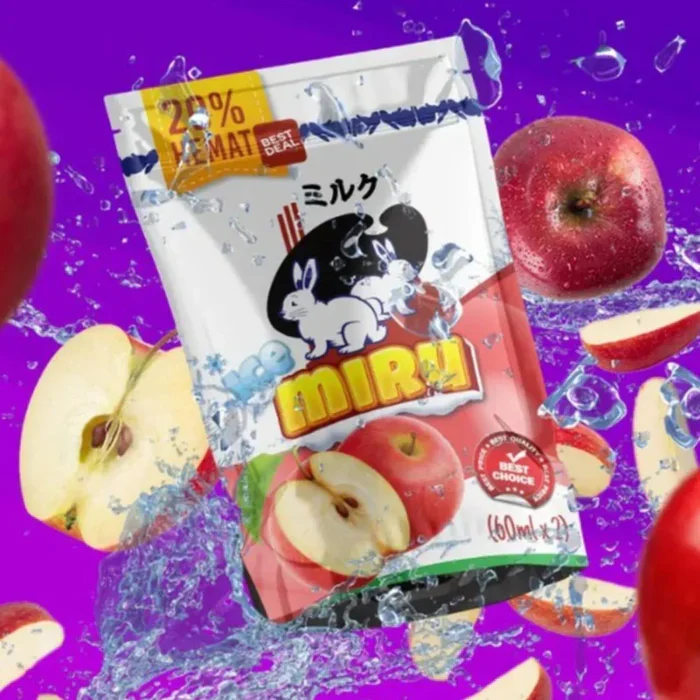 Miru Fruity Ice 60ml - Red Apple 3mg