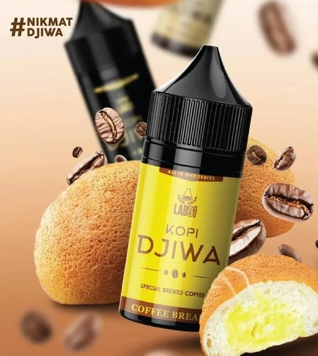 Kopi Djiwa Series Pods Friendly 30ml - Coffee Bread 9mg