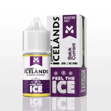 Icelands Saltnic 30ml - Blackcurrant 30mg