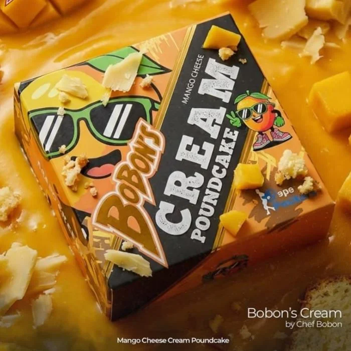 Liquid Bobon 60ml - Cream Mango Cheese 6mg