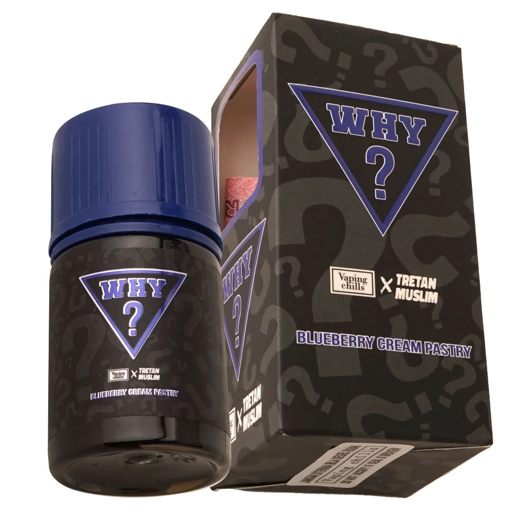 Liquid Why 60ml - V3 Blueberry Cream Pastry 6mg