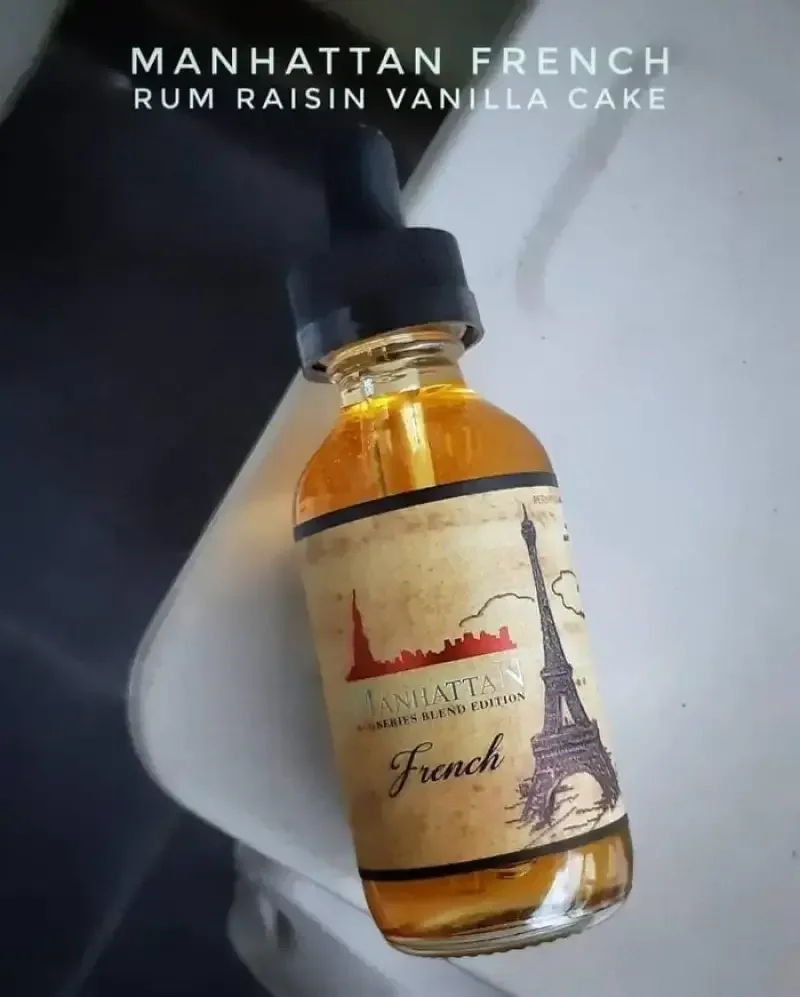 Manhattan 60ml - French Rum Raisin Vanilla Cake 12mg
