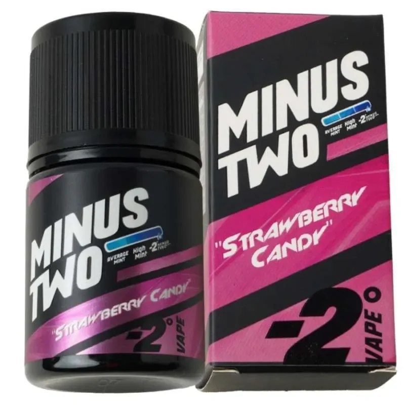 Minus Two 60ml - V7 Strawberry Candy 3mg