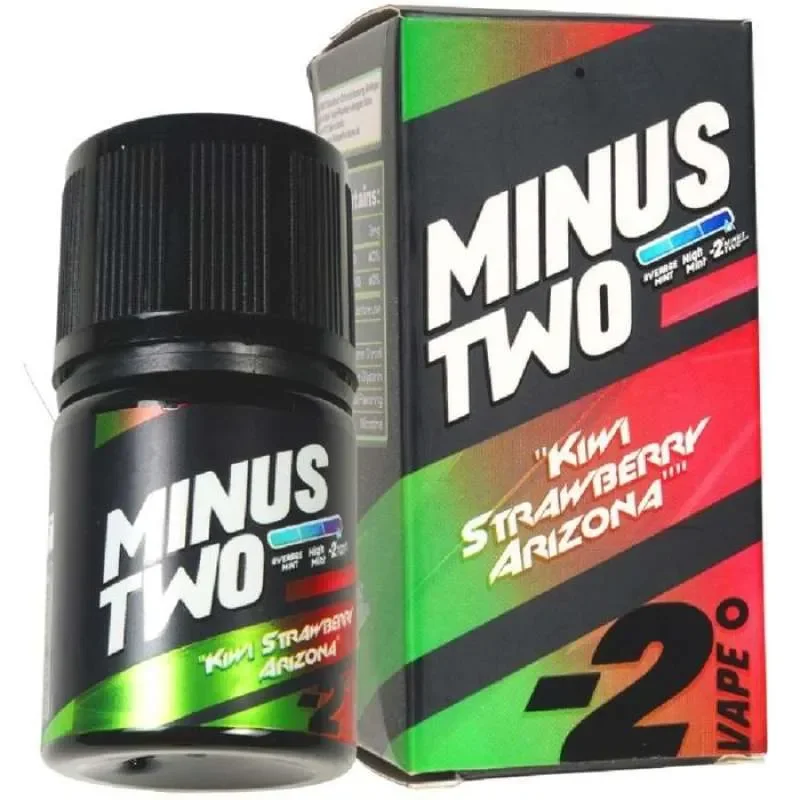 Minus Two 60ml - V8 Kiwi Strawberry 3mg