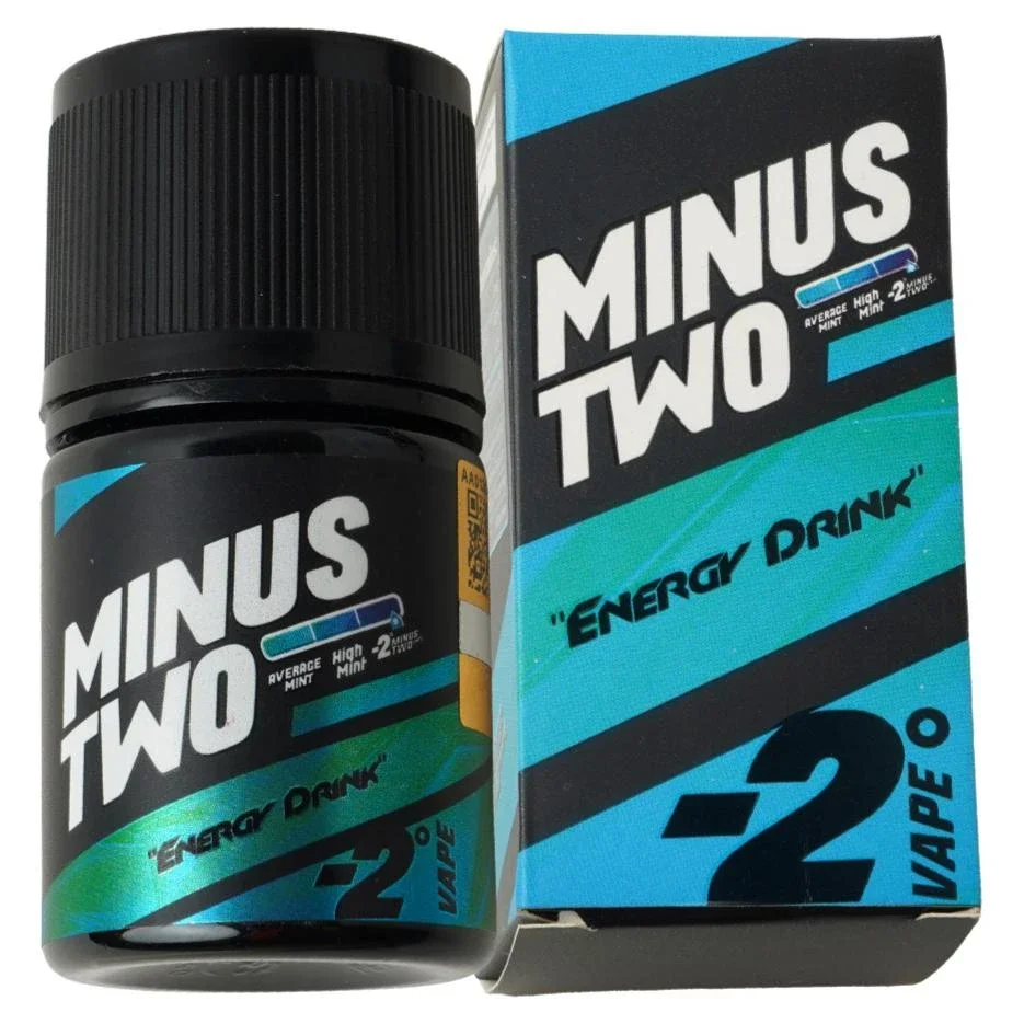 Minus Two V1 60ml - Super Frosty Energy Drink 3mg