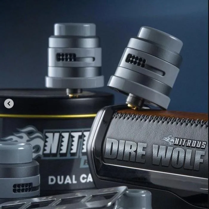 Nitrous RDA 22MM Dual Cap Only - Dire Wolf