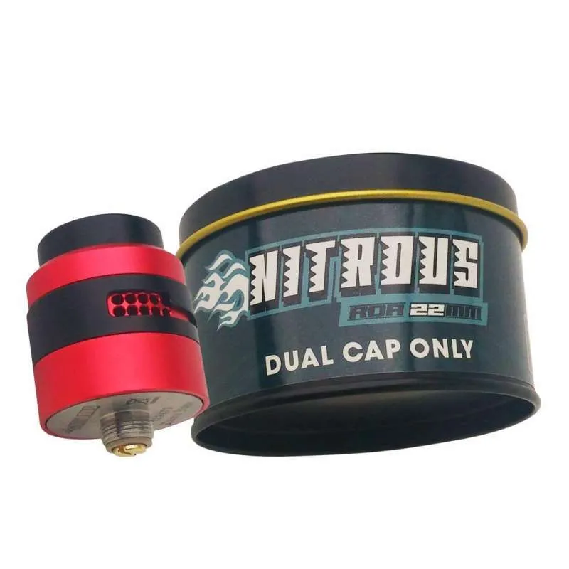 Nitrous RDA 22MM Dual Cap Only - AJ23