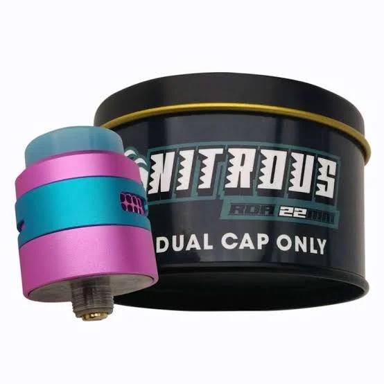 Nitrous RDA 22MM Dual Cap Only - Anabella