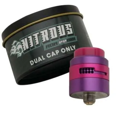 Nitrous RDA 22MM Dual Cap Only - Valentina