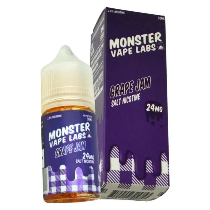 Monster Vape Labs 30ml - Grape 24mg