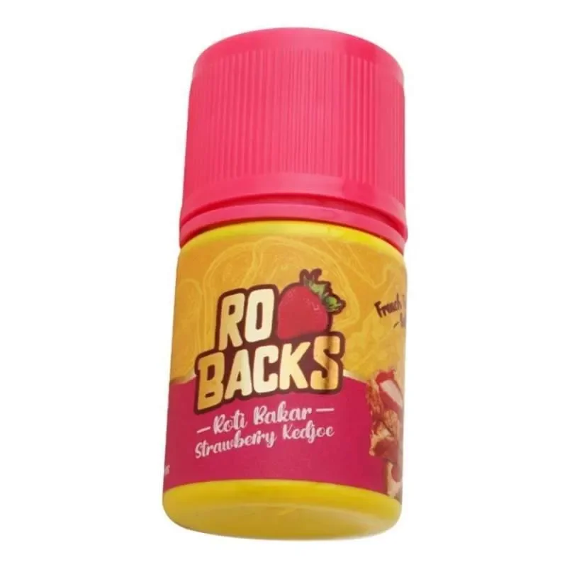 Robaks 60ml - V2 Roti Bakar Strawberry Kedjoe 3mg