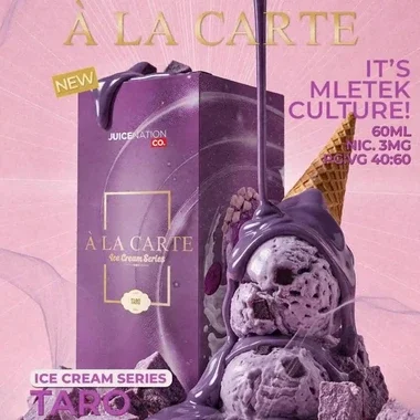 A La Carte Ice Cream Series 60ml - Taro 6mg