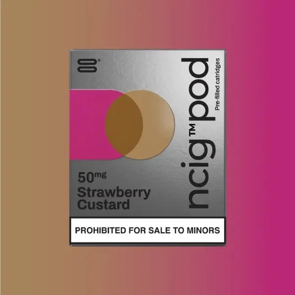 Cartridge + Liquid Ncig Creamy - Strawberry Custard 50mg