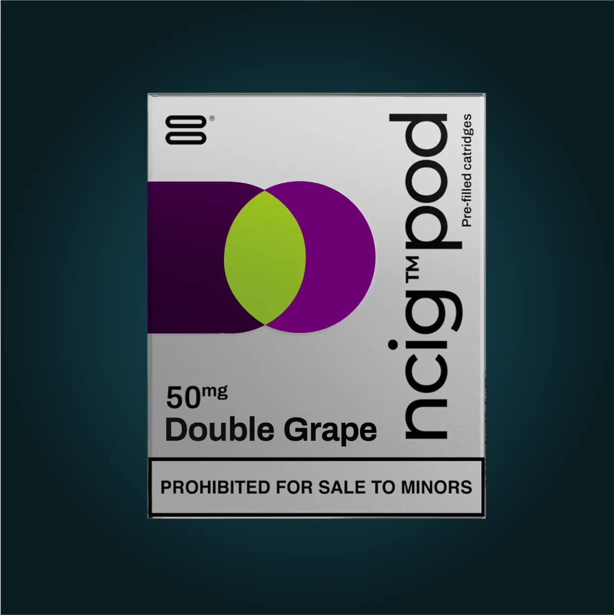 Cartridge + Liquid Ncig Fruity - Grape Noir 50mg