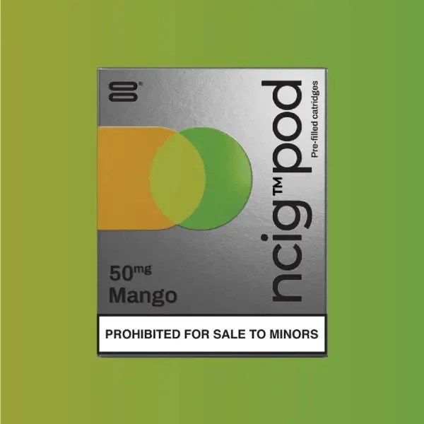 Cartridge + Liquid Ncig Fruity - Maniac Mango 50mg