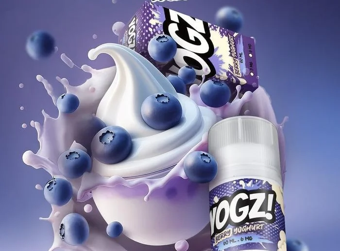 Yogz 60ml - V2 Blueberry Yoghurt 3mg