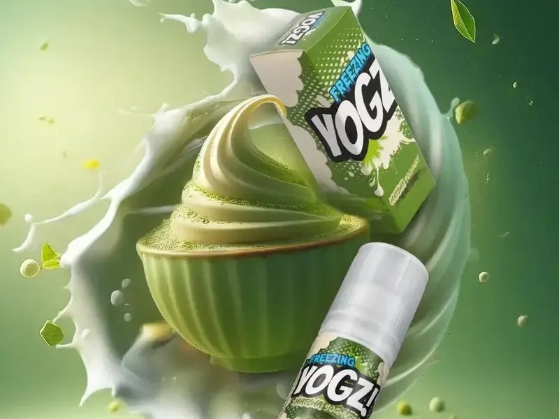 Yogz Saltnic Series 30ml - V4 Matcha Yoghurt 25mg