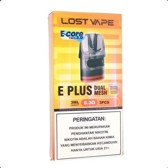 Cartridge E Plus Dual Mesh - 0.3 Ohm