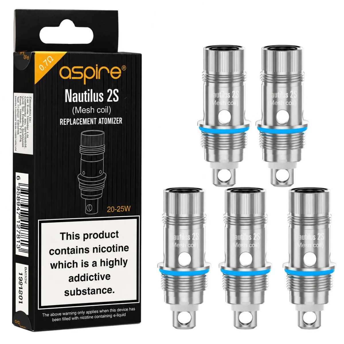 Coil Nautilus 2s - 0.7 Ohm