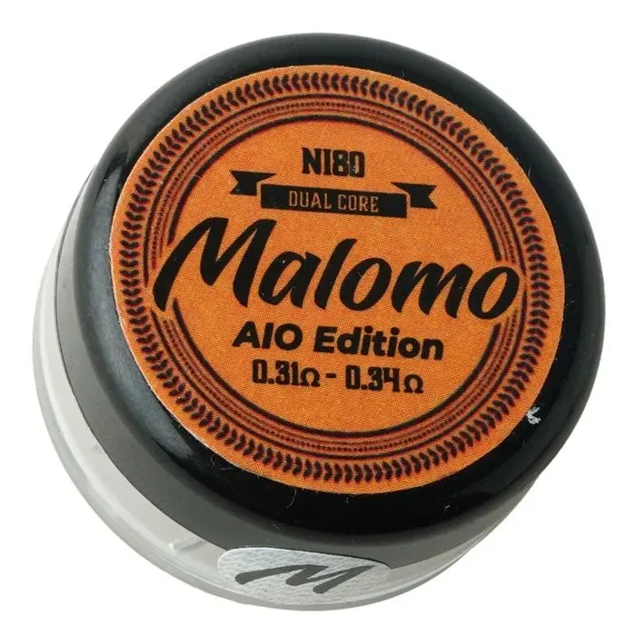 Malomo Prebuilt Coil - AIO Edition Orange 0.13 Ohm - 0.34 Ohm