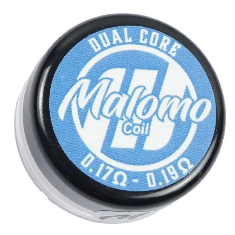 Malomo Prebuilt Coil - Dual Core Blue 0.17 Ohm - 0.19 Ohm