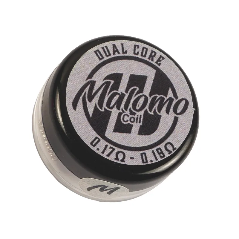 Malomo Prebuilt Coil - Dual Core Grey 0.18 Ohm