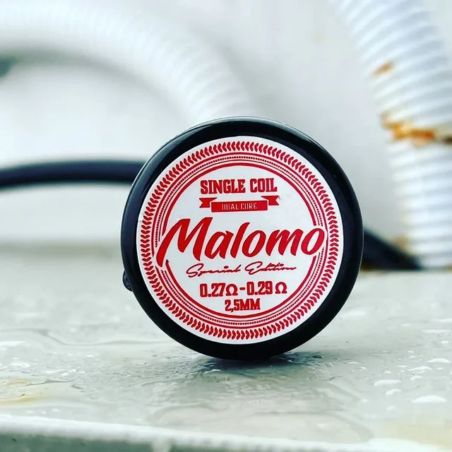 Malomo Prebuilt Coil - Single Red & White 0.27 Ohm & 0.29 Ohm