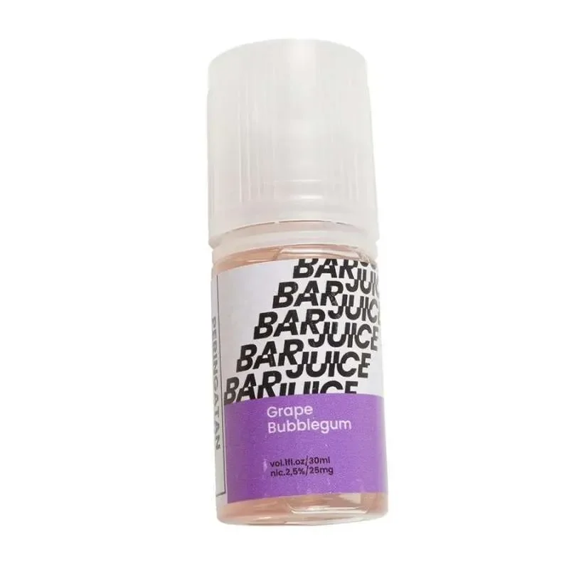 Barjuice Saltnic 30ml - Grape Bubblegum 25mg