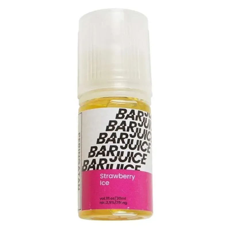 Barjuice Saltnic 30ml - Strawberry Ice 25mg