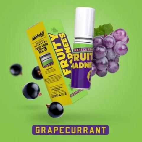 Fruity Madness Series 15ml - Grapecurrant 12mg