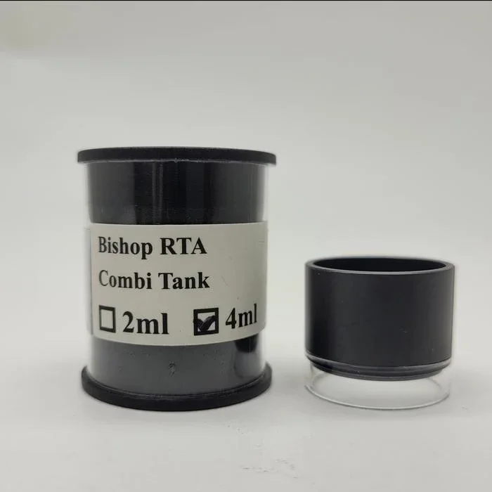 Bishop 4ml Combi Tank Glass - Black