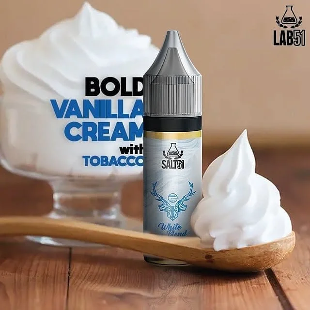 Lab51 Tobacco Series 30ml - White Blend Vanilla Tobacco 12mg