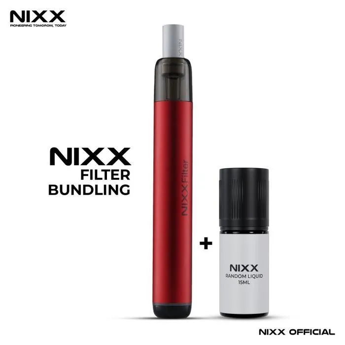 Nixx Filter Pod Kit Bundling - Red